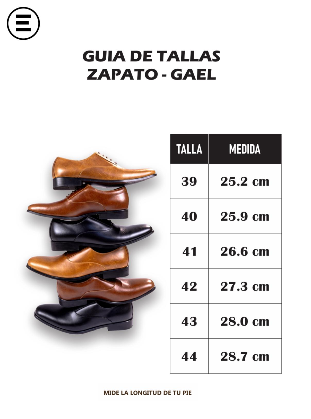 ZAPATOS GAEL NEGRO